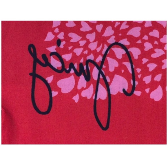 🌺SALE 🌺Juicy Couture Women’s Red/Pink Scarf Wrap - Picture 5 of 8